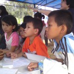 And the very cute kids..